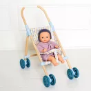Djeco Lila Dália játékbaba 32 cm-es méretben, elegáns ruhában