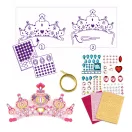 Djeco Like a Princess hercegnői fejdísz készítő kreatív készlet doboza