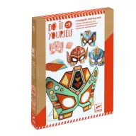 Djeco Csináld magad! Fémfóliás Robot arcmaszkok kreatív szett gyerekeknek