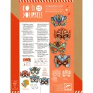 Djeco Csináld magad! Fémfóliás Robot arcmaszkok kreatív szett gyerekeknek