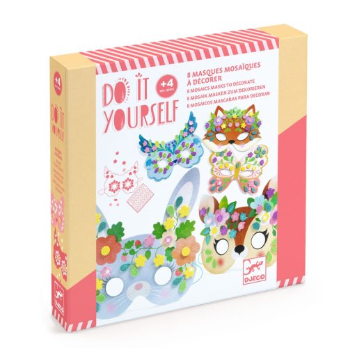 Djeco Készítsd magad! - Állati álarcok, erdei állatok - Forest animals