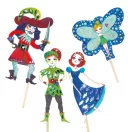 Djeco Készítsd magad! Peter Pan pálcás báb figurák alkotócsomag