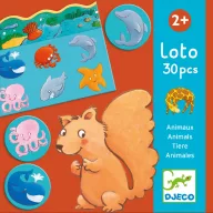 Djeco Képes lottó - Állatok élőhelye - Animals