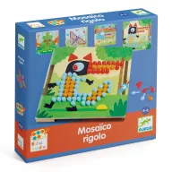Djeco Pötyi mozaik - Vadállatok - Mosaico Rigolo