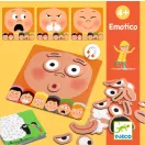 Djeco Emotico érzelmeket fejlesztő játék doboza és kártyái