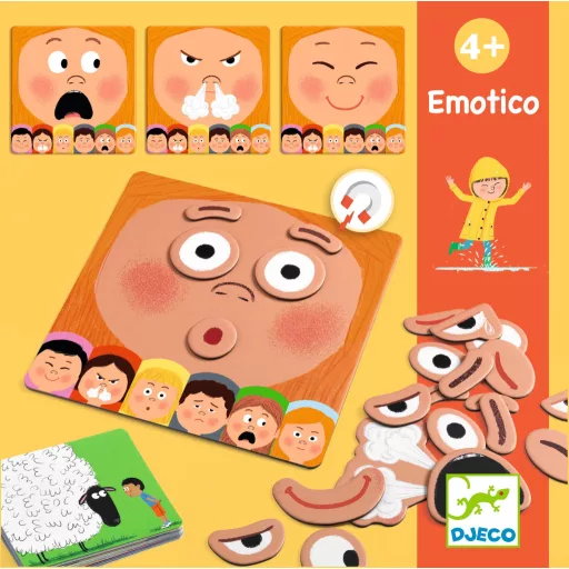 Djeco Fejlesztő játék - Érzelmek - Emotico