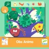 Djeco Fejlesztő játék, megfigyelés - Keress és pörgess, Állatok - Eduludo Obs Animo
