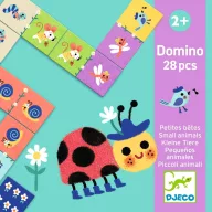   Djeco Dominó játék - Kicsi állatok - Domino Small animals