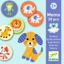 Djeco Kedvencek memória játék állatos kártyákkal 2 éves kortól