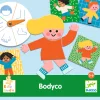Djeco Fejlesztő játék - Testrészek, bingó - Bodyco