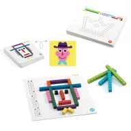   Djeco Fejlesztő játék - Mérőrúd-hálózat - Eduludo Batonnix