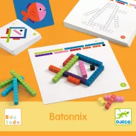   Djeco Fejlesztő játék - Mérőrúd-hálózat - Eduludo Batonnix