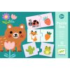 Djeco Párosító puzzle - Színpárosító, 24 db-os - Colours