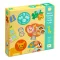 Djeco Társasjáték - 5 az 1-ben, Vadállatok - Wild animals, 5 GAMES