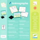 Djeco Fejlesztő játék - Állatmintás vonalvezető - Eduludo Animographe