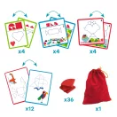 Djeco Eduludo Shapes alakzatok és formák fejlesztő játék doboza