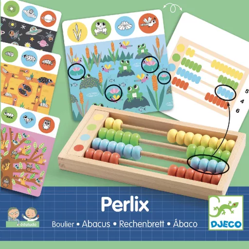Djeco Fejlesztő játék - Abakusz - Perlix-Abacus