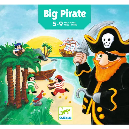 Djeco Társasjáték - Nagy kalóz - Big pirate