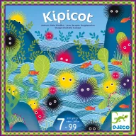 Djeco Kipicot Tengernyi sün társasjáték doboza Charlotte Gastaut illusztrációival