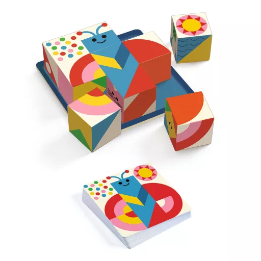 Djeco Logikai kockakirakó - Cicu-logika - Cubologic 9