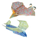 Djeco Origami Röpködők papírhajtogató készlet 7 éves kortól