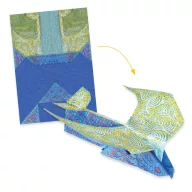 Djeco Origami Röpködők papírhajtogató készlet 7 éves kortól