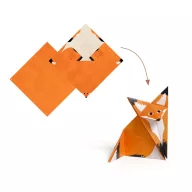 Djeco Origami Erdei séta készlet csomagolása erdei állatfigurákkal