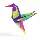 Djeco Origami Trópusokon papírhajtogató készlet színes trópusi mintás papírokkal