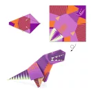 Djeco Origami Dinoszauruszok papírhajtogatós kreatív szett doboza