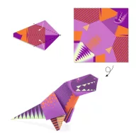 Djeco Origami Dinoszauruszok papírhajtogatós kreatív szett doboza