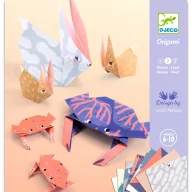 Djeco Origami Állati család papírhajtogatós kreatív szett doboza