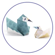 Djeco Origami Állati család papírhajtogatós kreatív szett doboza