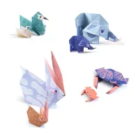 Djeco Origami Állati család papírhajtogatós kreatív szett doboza