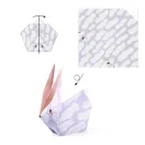 Djeco Origami Állati család papírhajtogatós kreatív szett doboza