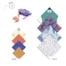 Djeco Origami Állati család papírhajtogatós kreatív szett doboza