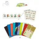 Djeco Origami Repülők kreatív papírhajtogató készlet színes mintás lapokkal