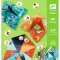 Djeco Origami Sótartó papírhajtogató készlet színes mintákkal
