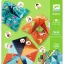 Djeco Origami Sótartó papírhajtogató készlet színes mintákkal