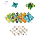 Djeco Origami Sótartó papírhajtogató készlet színes mintákkal