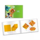 Djeco Origami Sótartó papírhajtogató készlet színes mintákkal