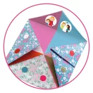 Djeco Origami Jósló papírhajtogatós készlet színes mintákkal gyerekeknek