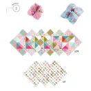 Djeco Origami Jósló papírhajtogatós készlet színes mintákkal gyerekeknek