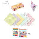 Djeco Origami Doboz hajtogatás készlet színes papírokkal és dobozokkal