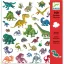 Djeco Dinoszauruszok matricakészlet részletgazdag őslény mintákkal