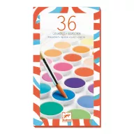 Djeco Korongos gouache festék - 36 szín
