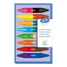 Djeco duplavégű zsírkréták 3-6 éveseknek illusztrált csomagolásban