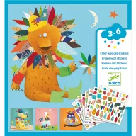   Djeco Matricázó képkészítés - Alkoss állatokat! - Create animals