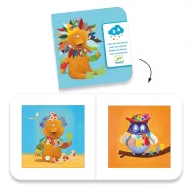   Djeco Matricázó képkészítés - Alkoss állatokat! - Create animals
