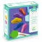 Djeco Marokkréta - 12 színű vírág - 12 flower crayons for toddlers