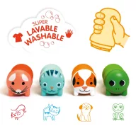   Djeco Bélyegzők kicsiknek - Kerti állatok - Stamps fort littles ones - Garden animals